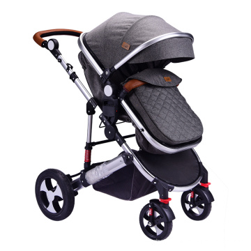 3 IN1 Cadre en alliage Baby Baby With en1888 / Hot Selling High View Baby Pram